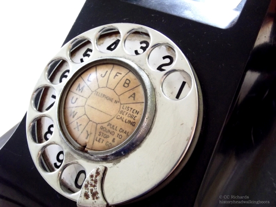 1948 GEC bakelite telephone 332AT